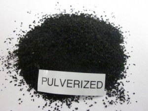 Pulverized Tire Rubber Crumb - Black